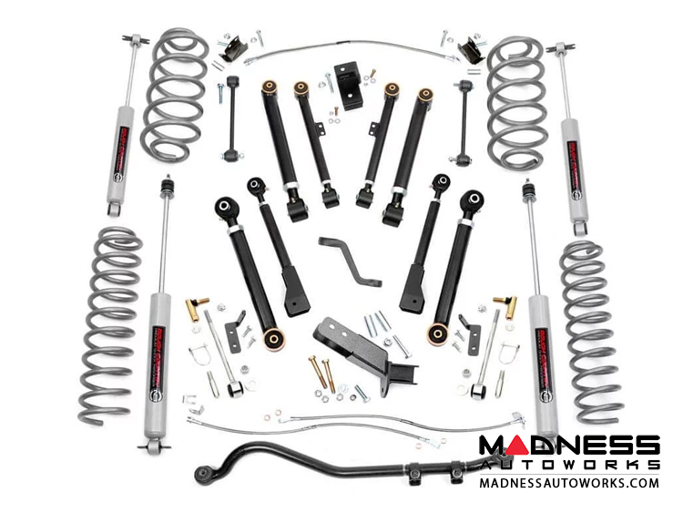 Jeep Wrangler TJ X-Series Suspension Lift Kit - 4" Lift